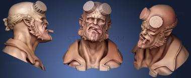 3D model Hellboy big red (STL)